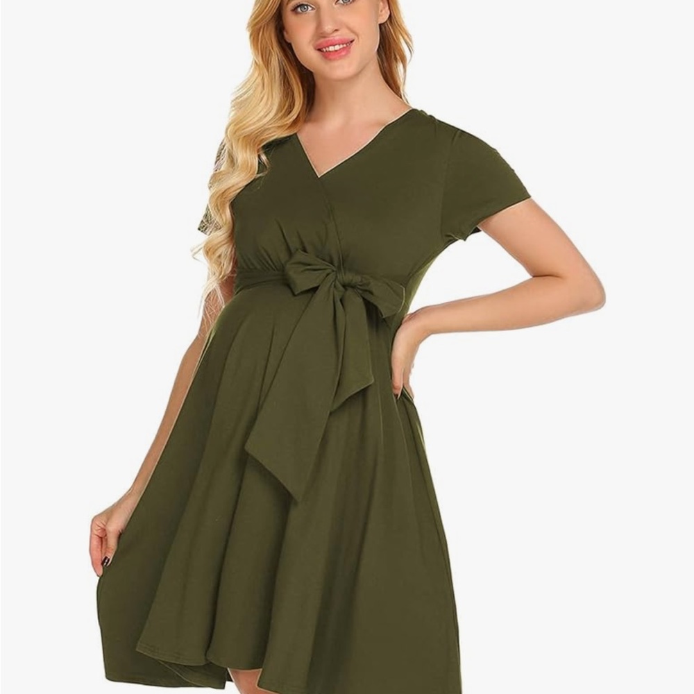 | Maternity | Boob Friendly Dress| Labor Gown ! This Dress does it all!!😆